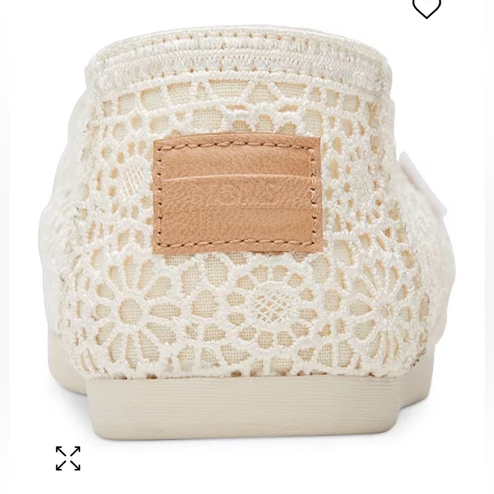 Toms NATURAL MOROCCAN CROCHET in size 7 - Picture 3 of 6